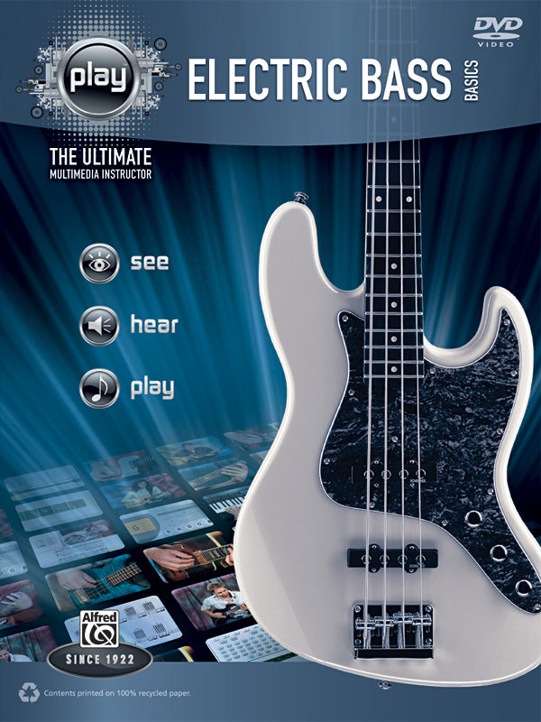 Alfred's PLAY: Electric Bass Basics Cover Image