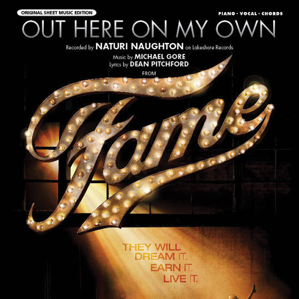 Out Here on My Own  Sheet Music Preview