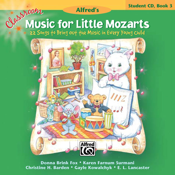 Classroom Music for Little Mozarts: Student CD Book 3 Cover Image
