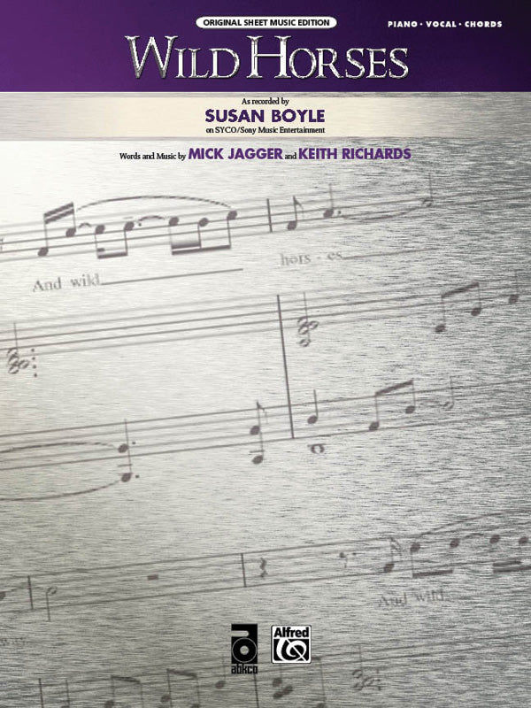 Wild Horses Sheet Music Preview