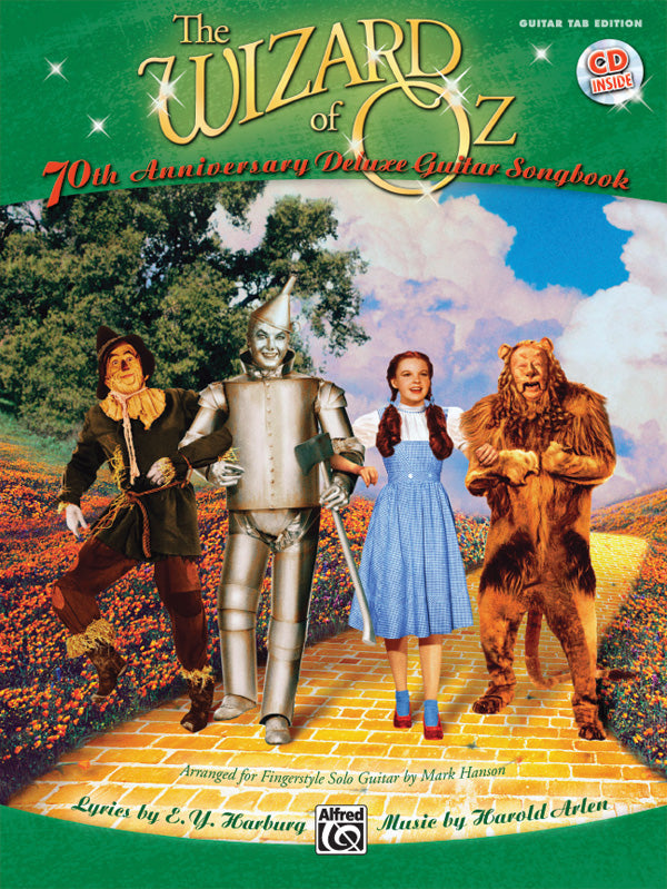 The Wizard of Oz: 70th Anniversary Edition for Fingerstyle Solo Guitar Cover Image