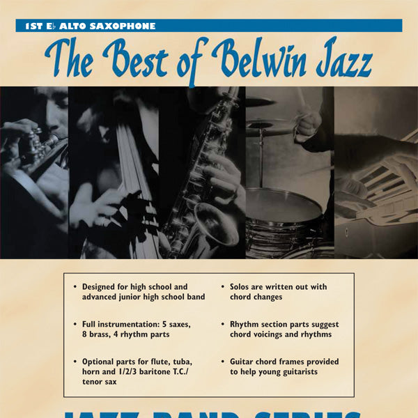 Best of Belwin Jazz: Jazz Band Collection for Jazz Ensemble Cover Image