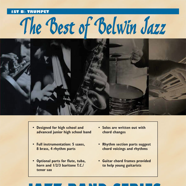 Best of Belwin Jazz: Jazz Band Collection for Jazz Ensemble Cover Image