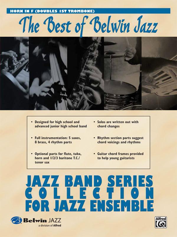 Best of Belwin Jazz: Jazz Band Collection for Jazz Ensemble Cover Image