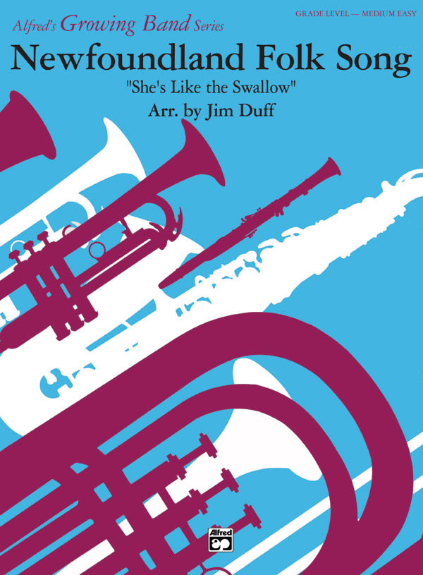 Newfoundland Folk Song: E-flat Alto Saxophone Sheet Music Preview