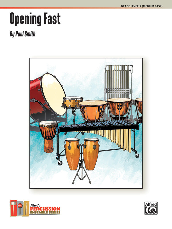 OPENING FAST/PERC ENS: 1st Percussion Sheet Music Preview