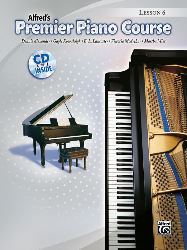 Premier Piano Course, Lesson 6 Cover Image