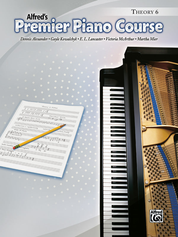 Premier Piano Course, Theory 6 Cover Image