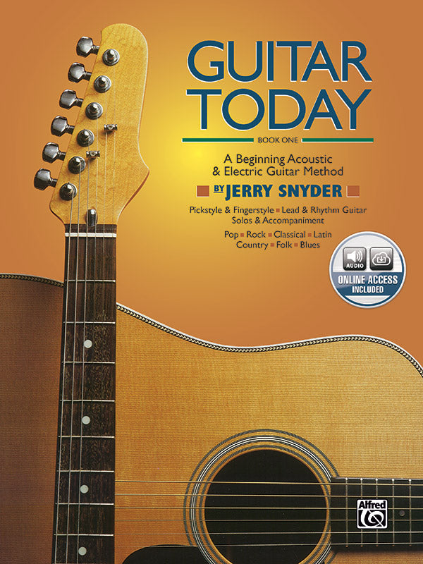 Guitar Today, Book 1: A Beginning Acoustic & Electric Guitar Method Sheet Music Preview