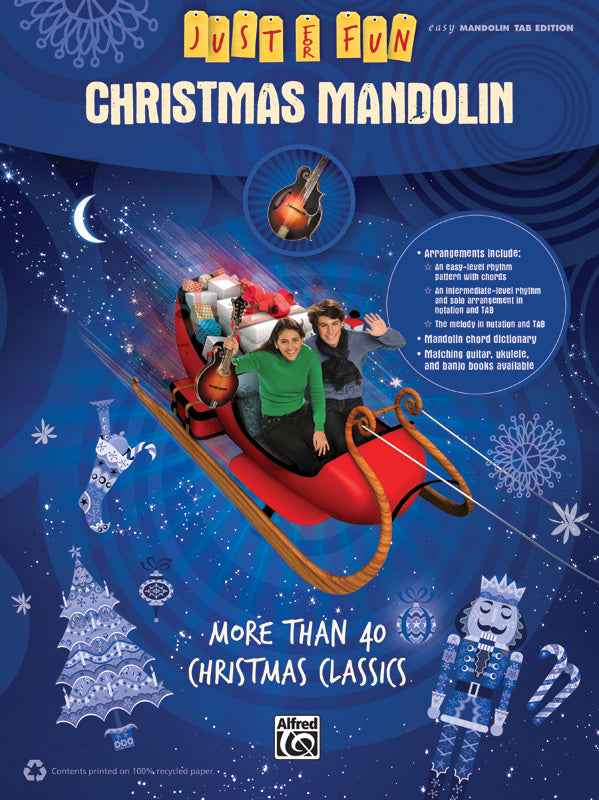 Just for Fun: Christmas Mandolin Cover Image