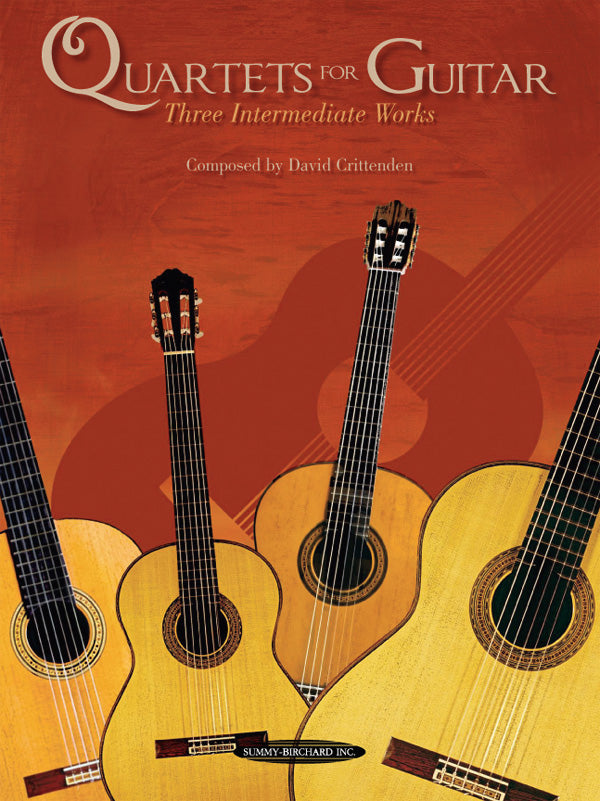 Quartets for Guitar: Three Intermediate Works Sheet Music Preview