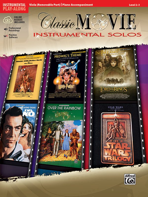 Classic Movie Instrumental Solos for Strings Cover Image