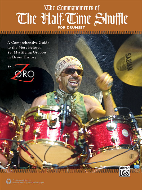The Commandments of the Half-Time Shuffle: For Drumset Sheet Music Preview