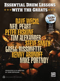 Essential Drum Lessons with the Greats Cover Image
