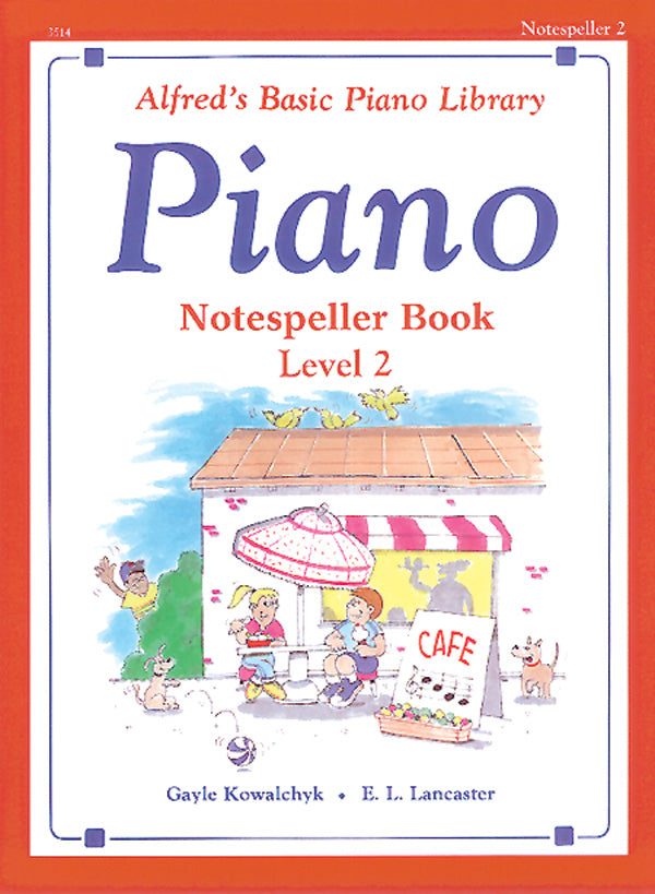 Alfred's Basic Piano Library: Notespeller Book 2 Cover Image