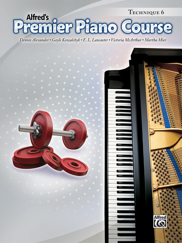 Premier Piano Course, Technique 6 Sheet Music Preview