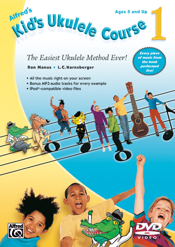 Alfred's Kid's Ukulele Course 1 Cover Image