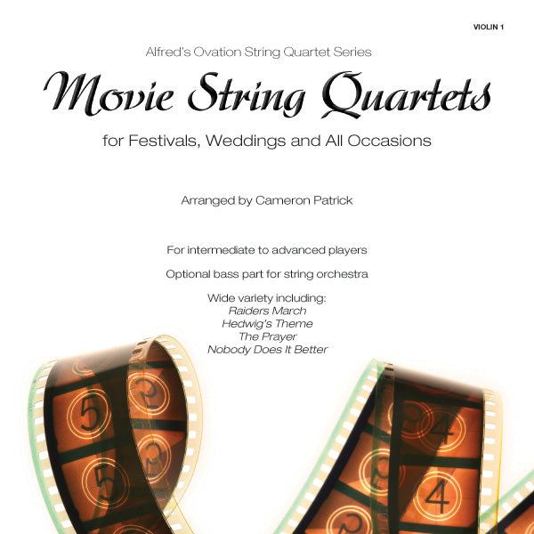 Movie String Quartets for Festivals, Weddings, and All Occasions Cover Image