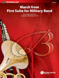 March from <i>First Suite for Military Band</i> Cover Image