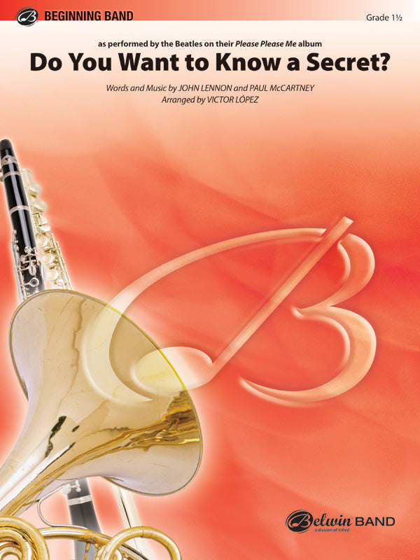 Do You Want to Know a Secret?: Oboe Sheet Music Preview