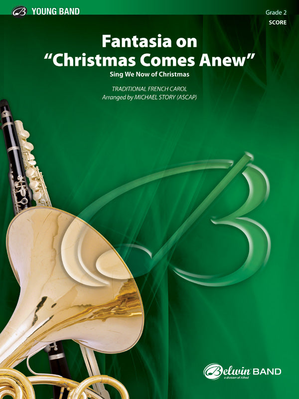 Fantasia on "Christmas Comes Anew": (wp) B-flat Tuba B.C. Sheet Music Preview
