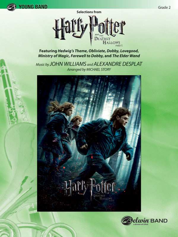 Harry Potter and the Deathly Hallows, Part 1, Selections from: 2nd B-flat Clarinet Sheet Music Preview