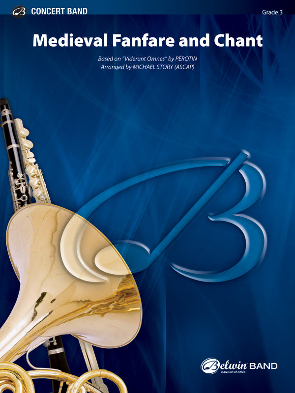 Medieval Fanfare and Chant: (wp) 3rd B-flat Trombone T.C. Sheet Music Preview