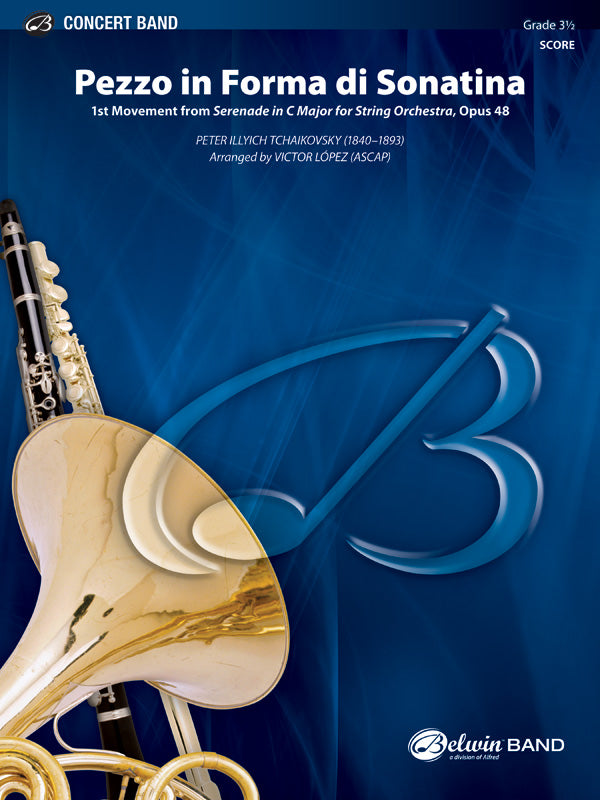 Pezzo in forma di Sonatina: 3rd B-flat Trumpet Sheet Music Preview