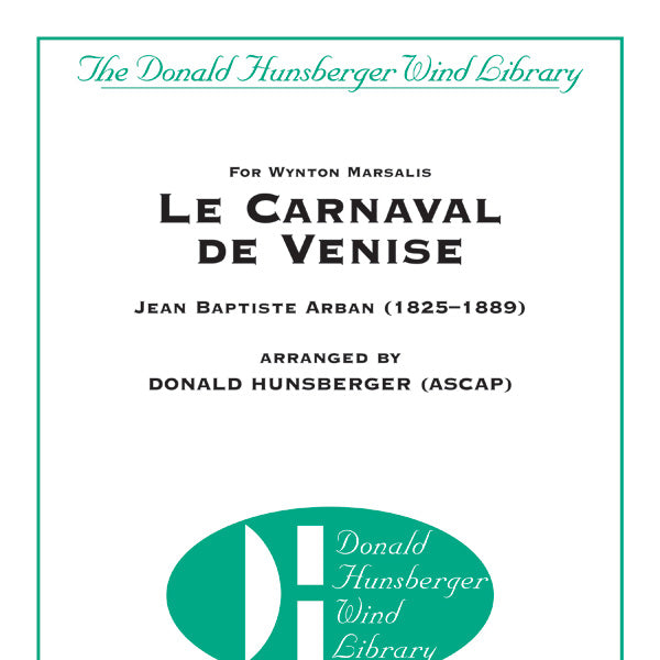 Le Carnaval de Venise Sheet Music Preview