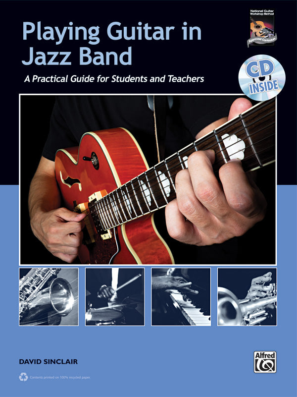 Playing Guitar in Jazz Band Cover Image