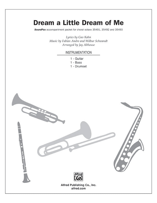 Dream a Little Dream of Me: String Bass Sheet Music Preview