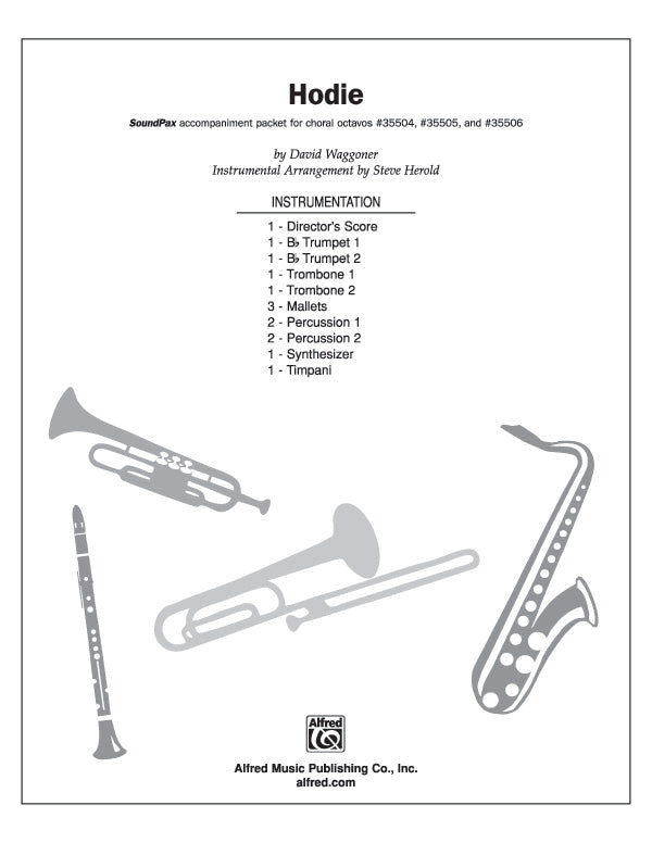 Hodie: Score Sheet Music Preview