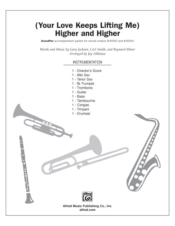 (Your Love Keeps Lifting Me) Higher and Higher: 2nd Percussion Sheet Music Preview