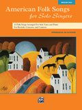 American Folk Songs for Solo Singers Cover Image