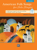 American Folk Songs for Solo Singers Cover Image