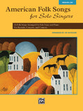 American Folk Songs for Solo Singers Cover Image