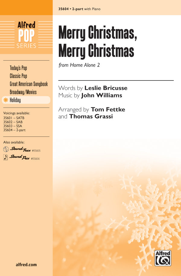 Merry Christmas, Merry Christmas (from <i>Home Alone 2</i>) Sheet Music Preview