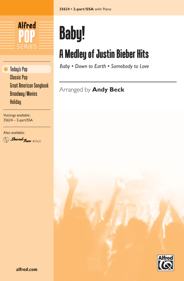 Baby! A Medley of Justin Bieber Hits Cover Image