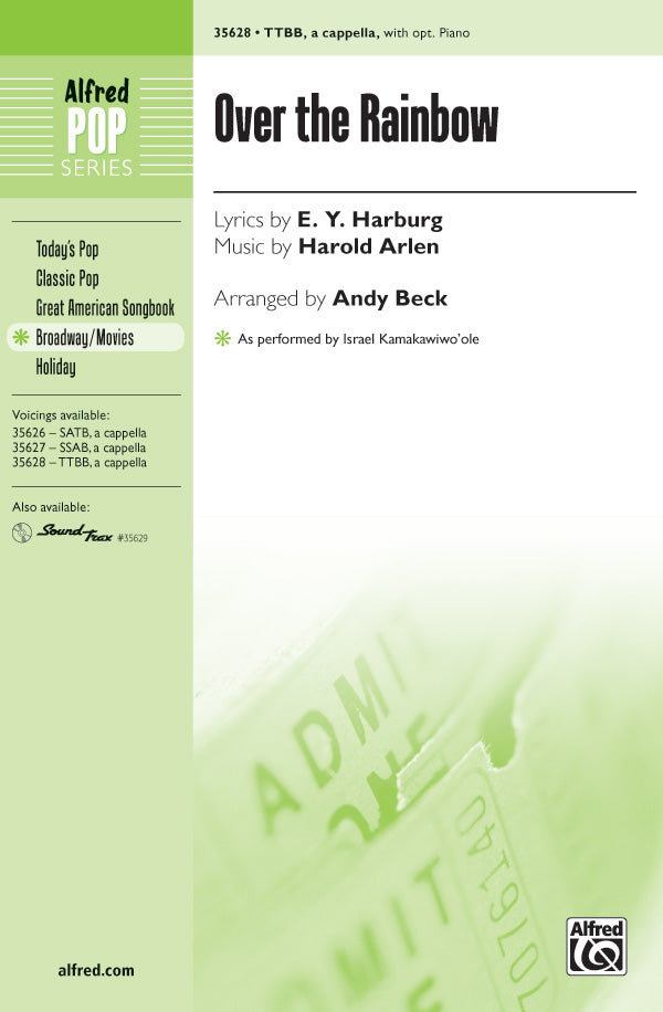 Over the Rainbow Sheet Music Preview