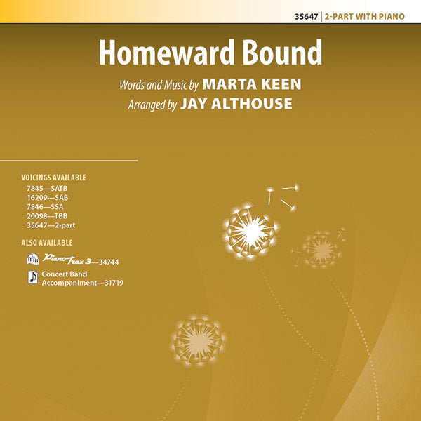 Homeward Bound Sheet Music Preview