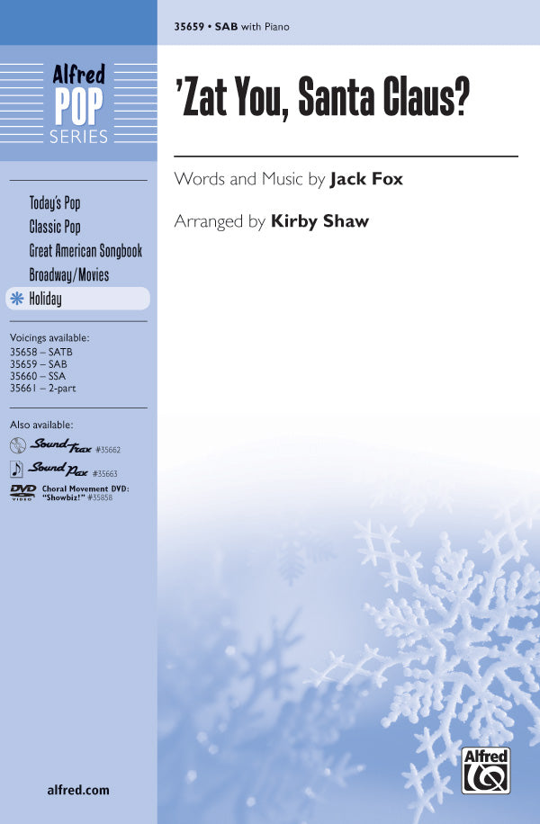 'Zat You, Santa Claus? Cover Image