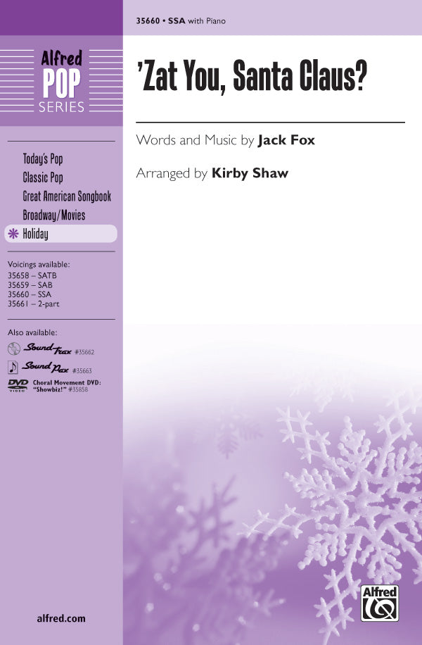 'Zat You, Santa Claus? Cover Image