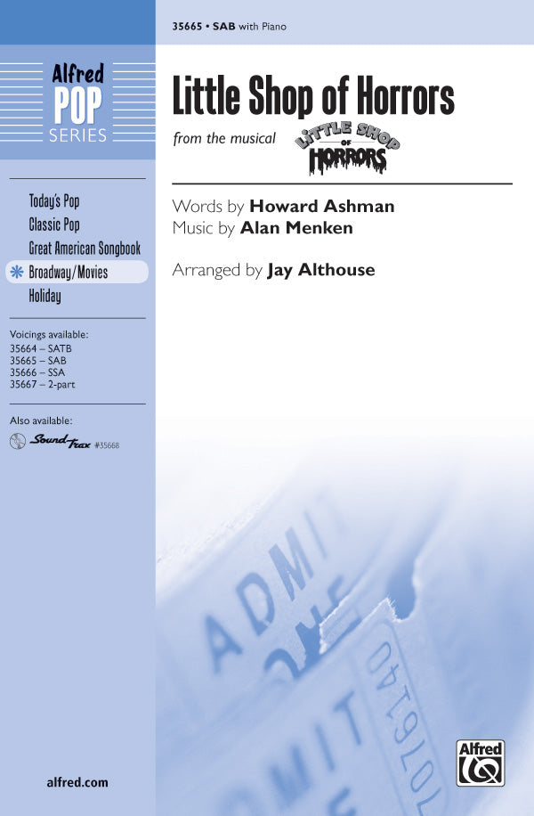 Little Shop of Horrors Sheet Music Preview