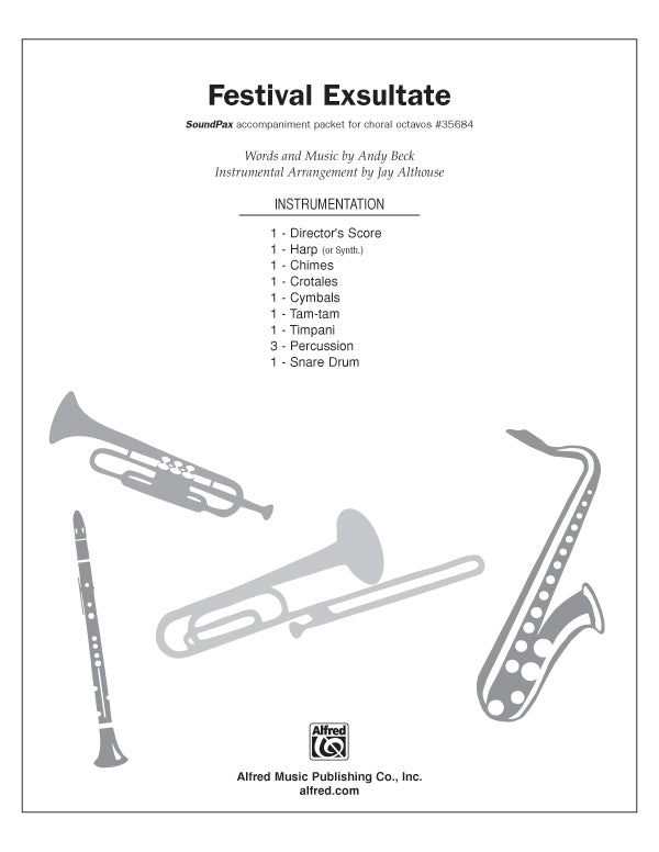 Festival Exsultate Sheet Music Preview