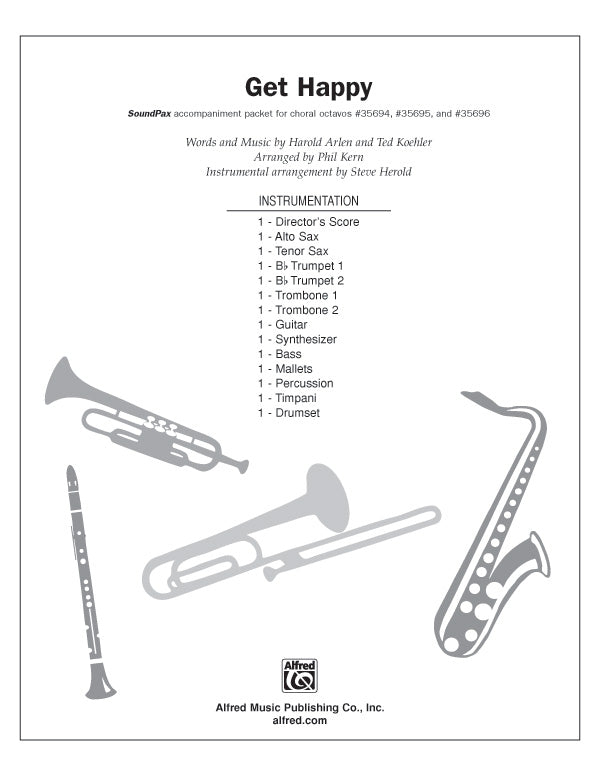 Get Happy: Timpani Sheet Music Preview