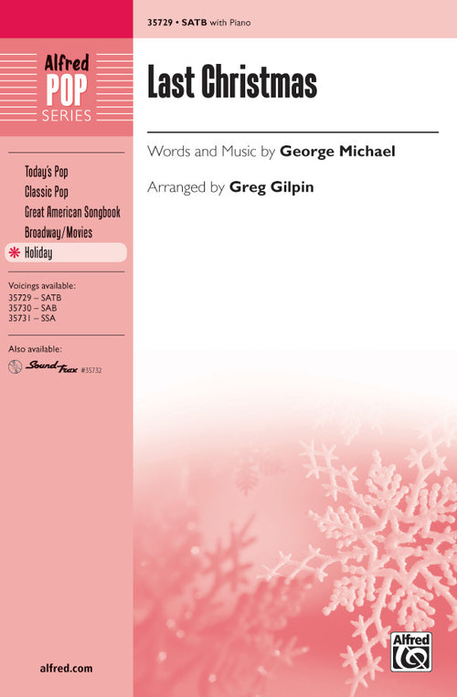 Last Christmas Sheet Music Preview