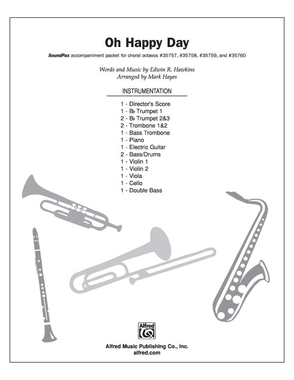 Oh Happy Day Sheet Music Preview