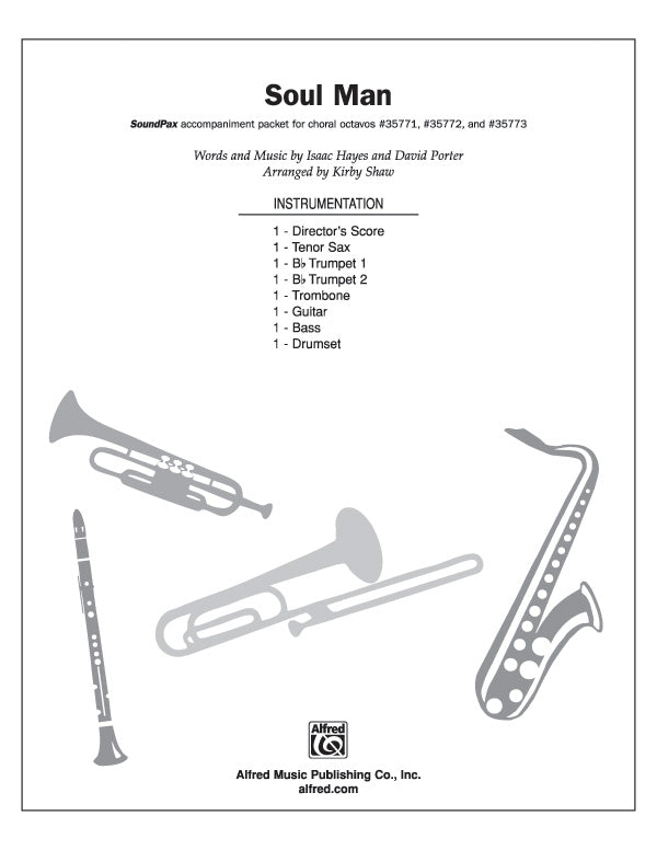 Soul Man Sheet Music Preview
