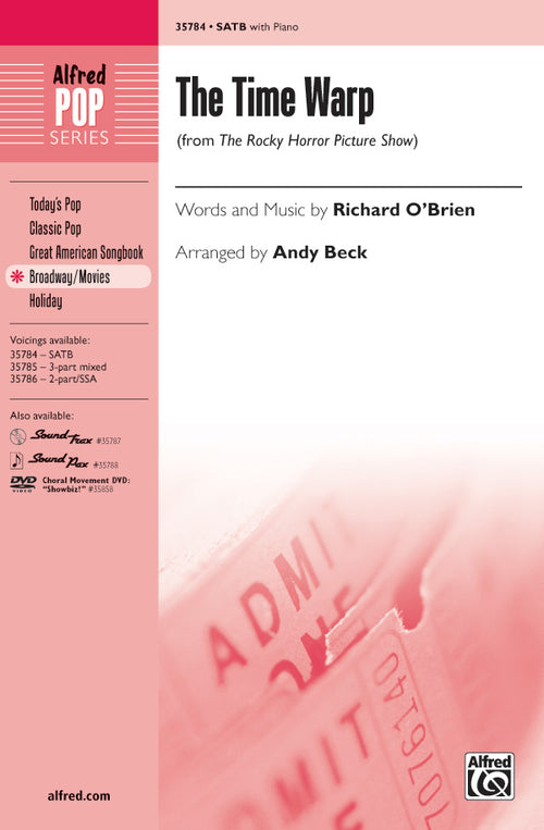 The Time Warp (from <i>The Rocky Horror Picture Show</i>) Cover Image