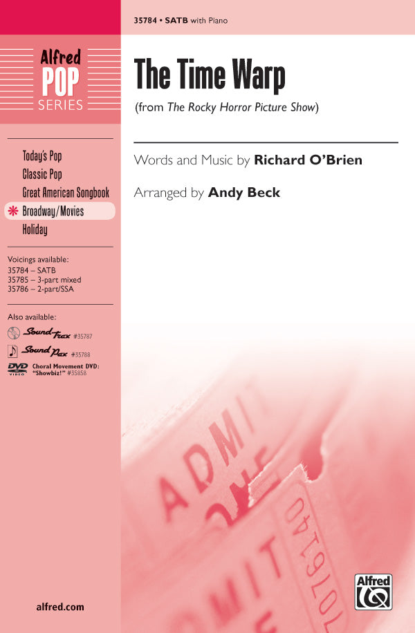 The Time Warp (from <i>The Rocky Horror Picture Show</i>) Sheet Music Preview